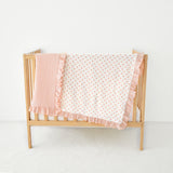 Darling Dots Reversible Multi-Layer Gauze Baby Blanket | LOA DAISY