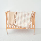 Darling Dots Reversible Multi-Layer Gauze Baby Blanket | LOA DAISY