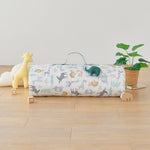 Animal Print Safari Baby Nap Blanket Portable. Nursery gift day care blanket.