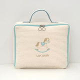 Icon Embroidery Box Pouch