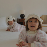 Soft winter siblings matching sweaters for toddlers