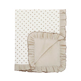 Darling Dots Reversible Multi-Layer Gauze Baby Blanket | LOA DAISY