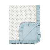 Darling Dots Reversible Multi-Layer Gauze Baby Blanket | LOA DAISY