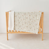 Teddy Bear Leaf Snuggle Gauze & Sherpa Blanket | Optional Personalization