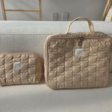 Modal Teddy Quilted Pouch | Multiple Sizes