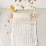 Toddler's back to school modal cotton portable teddy bear nap mat blanket