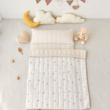 Toddler's back to school modal cotton portable teddy bear nap mat blanket
