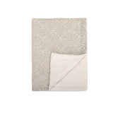 Tiny Bloom Floral Gauze & Sherpa Blanket | Optional Personalization