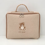 Icon Embroidery Box Pouch