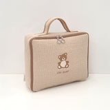 Icon Embroidery Box Pouch