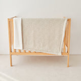 Tiny Bloom Floral Gauze & Sherpa Blanket | Optional Personalization