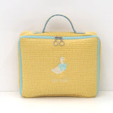 Icon Embroidery Box Pouch