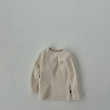 Ivory Cloud Soft Rib Knit Sweater for babies and toddlers by Loa Daisy